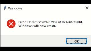 Windows 10 BSOD Sound effect