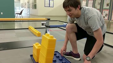 Stone Tower Tipping Test - Skystone University Challenge Team UNR - First Updates Now