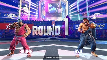 Street Fighter 6 - Ryu - Win because of throw loop