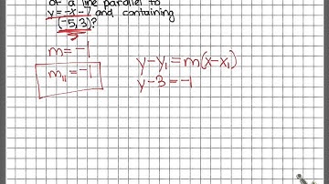 3-8 Slopes of Parallel and Perpendicular Lines