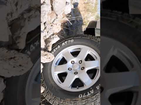 Testing my new Giti4x4 AT70 Tires on Rocks 🔥💪 #4x4 #offroad #gititires #giti4x4 #shorts @Lebanon4x4