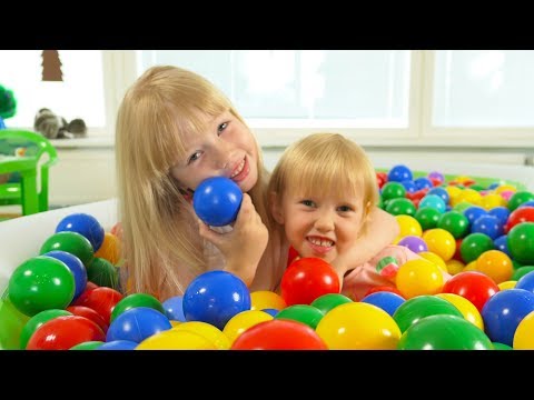 The Ball Pit Show for learning colors #4 "Summerland" -- children's educational video
