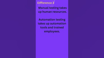 Exploring the Differences Between Manual Testing and Automation Testing
