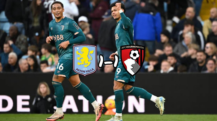 Aston Villa 1-1 Bournemouth|Evanilson's last-gasp header denies Villa victory in thrilling 1-1 draw|