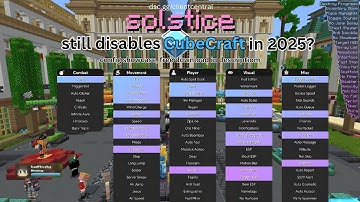 Solstice still disables CubeCraft in 2025? Cheating on CubeCraft w/ solstice (Free config & Client)