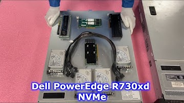 Dell PowerEdge R730xd Server | NVMe SSDs Overview | Install | How to Configure | M.2 | U.2 | PCIe