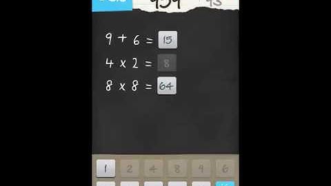 6 Numbers by Brainbow Level 93 Answer Guide