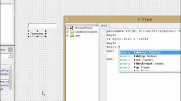 Delphi 7 Урок 3 . IF...THEN...ELSE