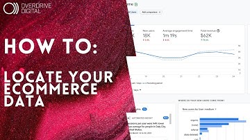 Google Analytics 4 Tutorial: How To Find Your Ecommerce Data