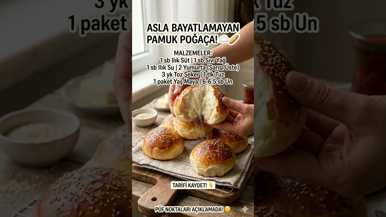 Hâlâ Bayatlayan Poğaça mı Yapıyorsun? #Shorts #YemekTarifleri #pratiktarifler #mutfaksırları #tarif Hâlâ Bayatlayan Poğaça mı Yapıyorsun? #Shorts #YemekTarifleri #pratiktarifler #mutfaksırları #tarif