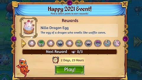Merge dragons - Happy 2021 Event