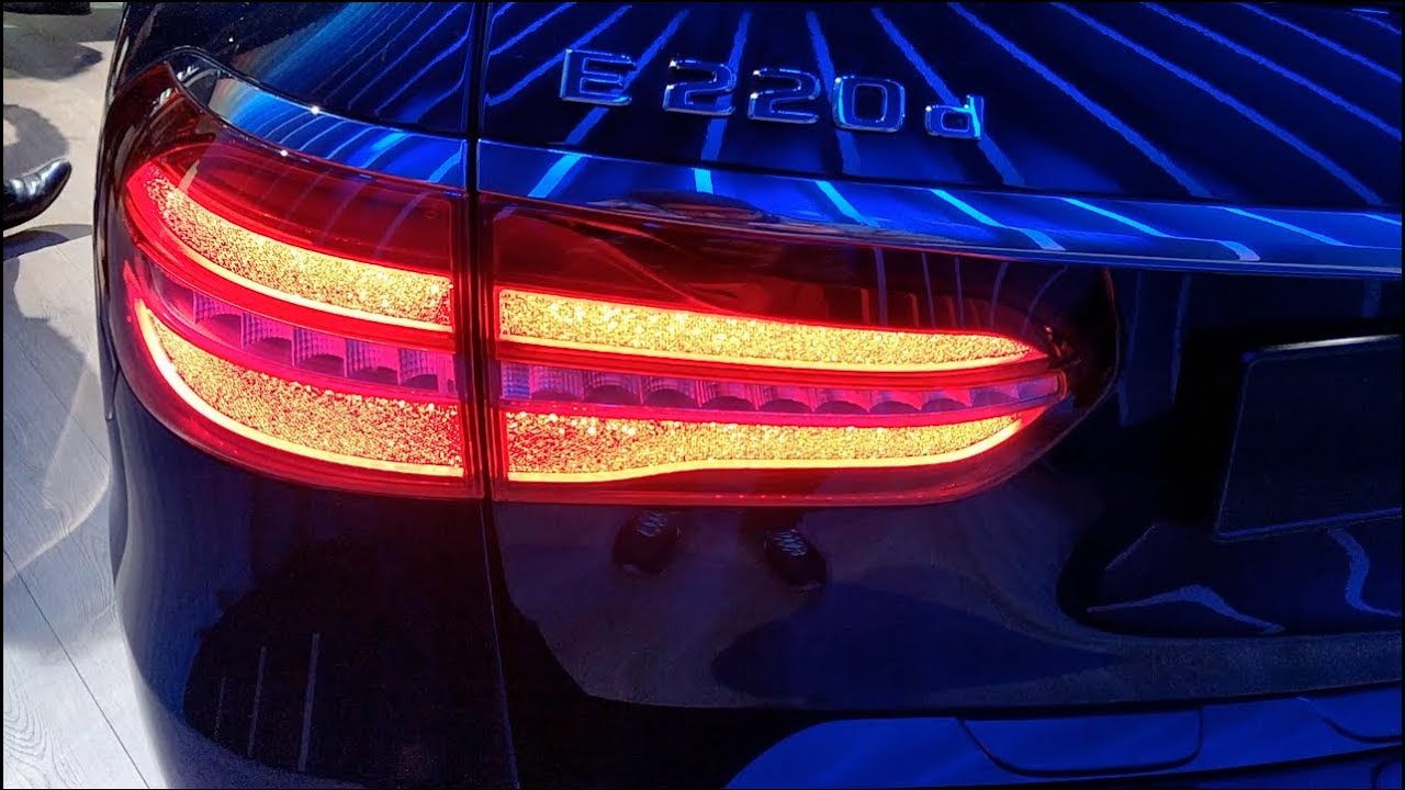 Kemiker Topmøde konsol Mercerdes Benz New Diamond LED Tailights of Mercerdes E Class 2018 | E Class  2018 Interior - YouTube