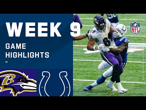 Ravens vs. Colts Week 9 Highlights | NFL 2020
