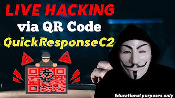 This QR Code Gave Me Full Shell Access! 😱 (QuickResponseC2 Tool Demo)
