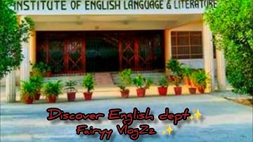 discover English dept of Sindh university jamshoro must watch this vlog