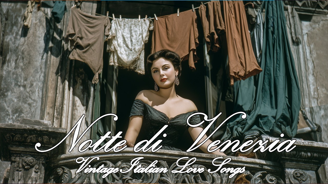 Serenades in Rome at Dusk ✨ | Vintage Italian Love Songs & Dolce Vita Melodies