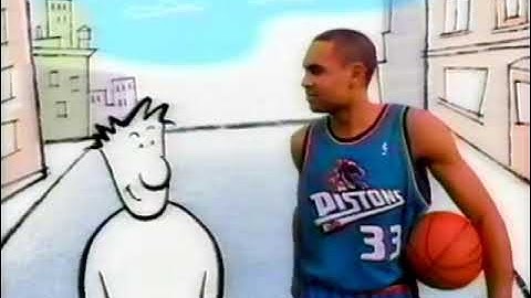 Nestlé Crunch commercial with Grant Hill (1999)