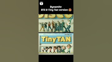 Dynamite bts and tiny tan version|bts army 💜