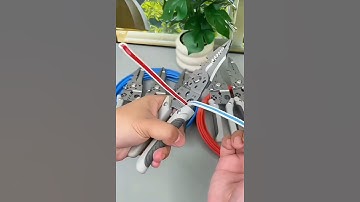 Professional and Multifunctional Electrical Stripper Crimper tool Cable Cutter Pliers #tools #shorts