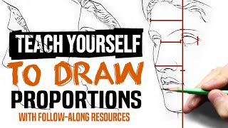 Proportions  Fundamental Visual Landmarks  Teach Yourself to Draw  Drawing Techniques