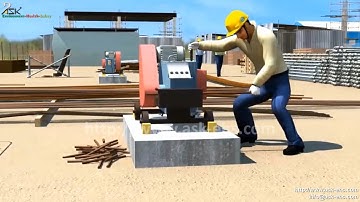 Bar Bending Work | Safety Animation
