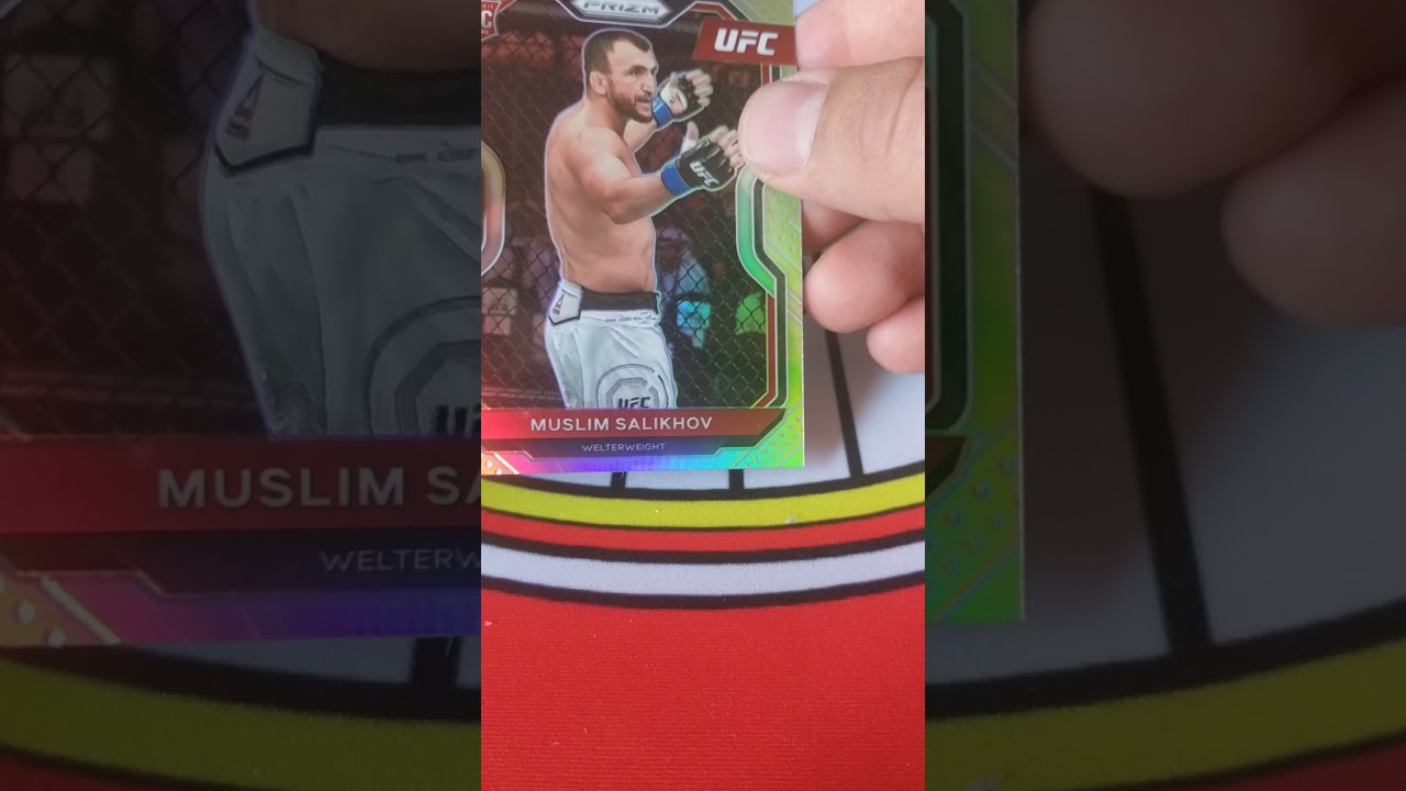2020-21 Panini Prizm UFC Retail Box Rip