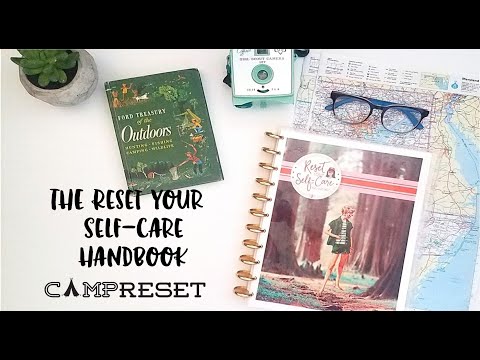 FIRST LOOK: The Reset Your Self-Care Handbook Flip-TSchools and curriculum Camp Reset 2018
