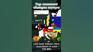 top comment changes europe part 5 #trending #europe #geographythroughmaps