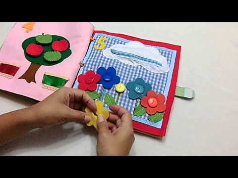 Quiet Book - Mi primer libro - YouTube