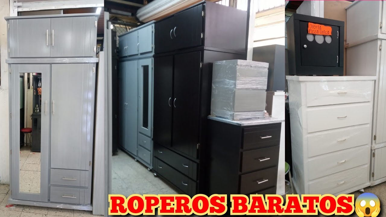 ROPEROS BARATOS TU GUSTO 😱 VEN A CONOCERLOS 🤔MUEBLES PARA TU HOGAR ❤️ - YouTube