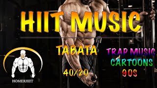 TABATA MUSIC  - 40X20 - TRAP MUSIC (CARTOONS 90S )  - HIIT MUSIC by HIIT MUSIC - TABATA SONGS 4,853 views 3 years ago 20 minutes