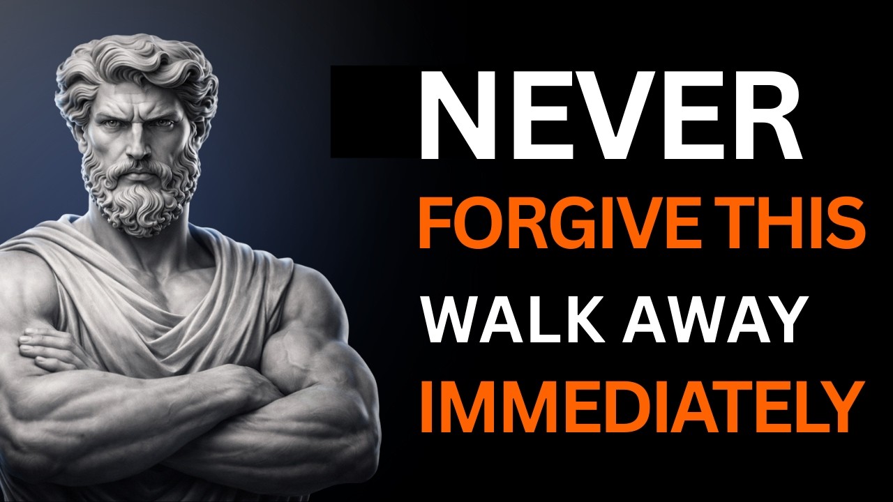 If Someone Does This to You, Never Forgive Them - 4 Relationship Red Flags | Stoicism | Stoic Wisdom