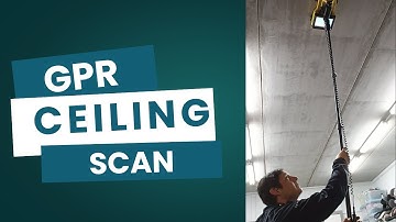 C Thrue Extension Pole Quickstart Guide | How to Scan Ceiling with GPR | Ground Penetrating Radar