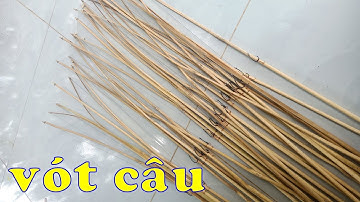 CÁCH LÀM CẦN CÂU CẮM CÁ LÓC với các bước đơn giản dễ thực hiện