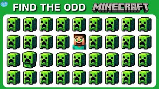 Find the ODD One Out 🔎 - Minecraft Edition🕹️ - Quiz Challenge😜