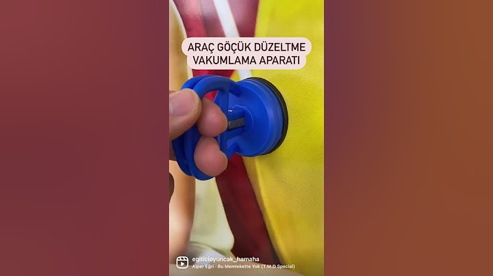 Hamaha Ticarert Çok Amaçlı Vakumlama Göçük Düzeltme Kaporta Çektirme Vantuz Aparatı
