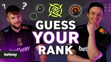 | CS:GO Ninjas in Pyjamas - GUESS YOUR RANK  (Official Music Video)