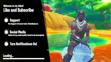 My Fortnite Loading Screen Outro