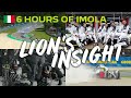 Lions insight at imola a little too hectic start