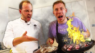 COOK OFF VS PROFESSIONAL CELEBRITY CHEF!