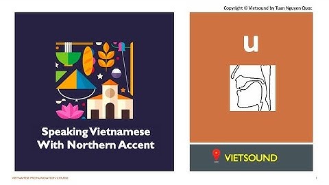 🇻🇳 Vietnamese : u - ua sound. Learn sound system in Vietnamese. Vietsound.