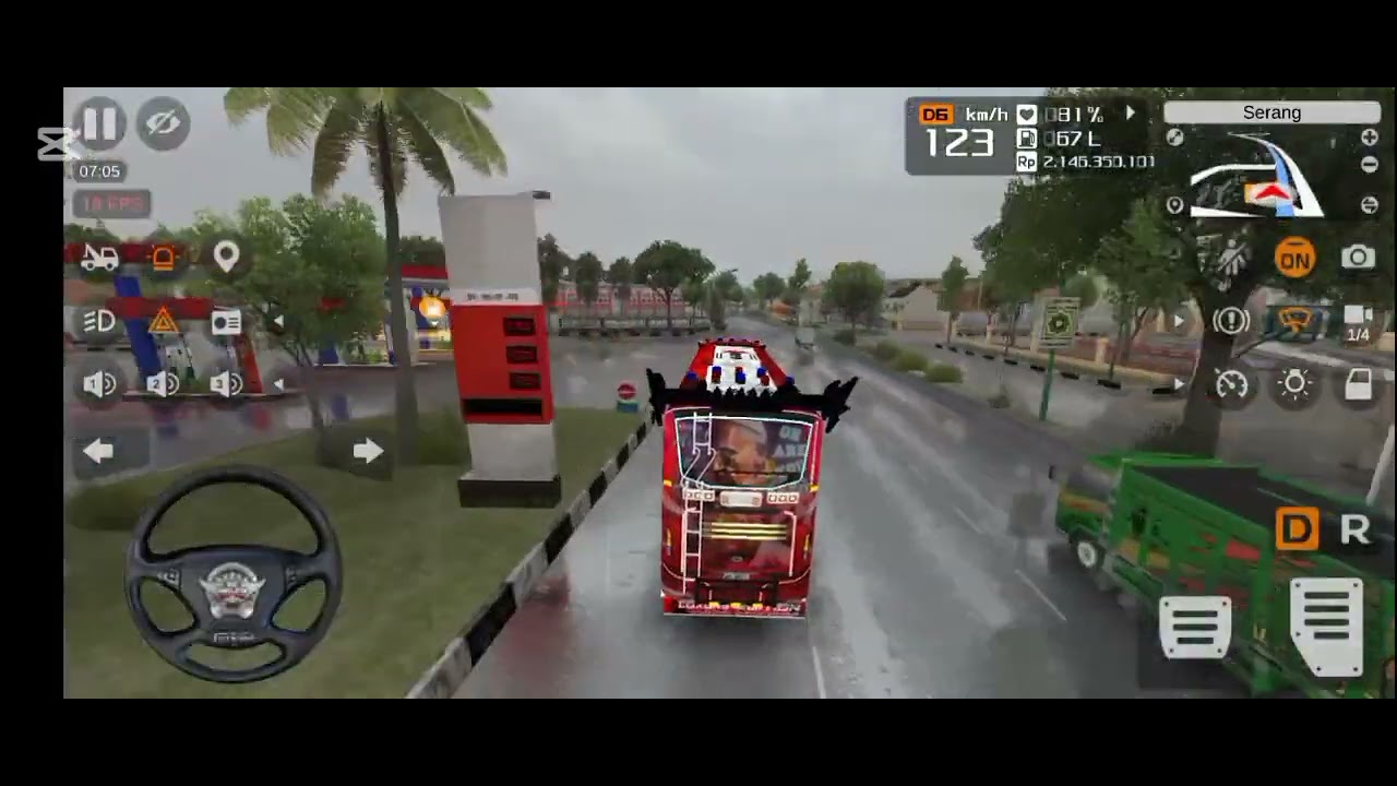 New body kit for bussid and spoiler pappii 