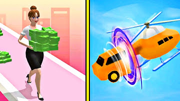 🟢 🟡 Money Run 3D Vs Shape-shifting Rush All Levels Gameplay Walkthrough 4K NO 13