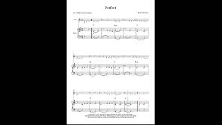 Perfect – Ed Sheeran | Violin   Piano 🎵🎹 | Sheet Music