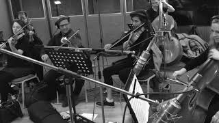 Rosie Danvers and Wired Strings recording 'I Might' for Tom Grennan.