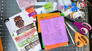 Bucilla Halloween Street Sign Part 1