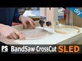 Band Saw Cross Cut Sled & Circle Jig 2 in 1