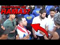 95 percent of palestinians support hamas zionist  propalestinian protester duke it out