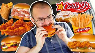 Trying Carl's Jr. aka Hardee's For The FIRST TIME!