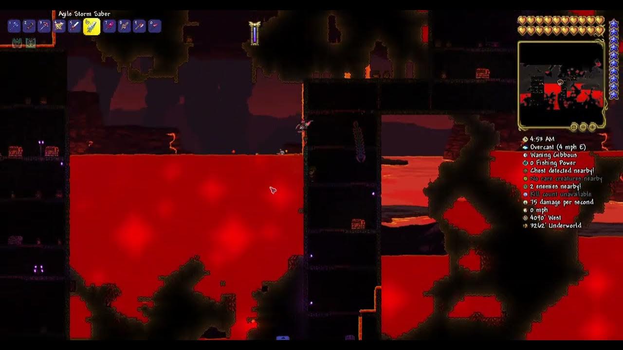 Terraria calamity mod | The Spirit Of The Crag - YouTube